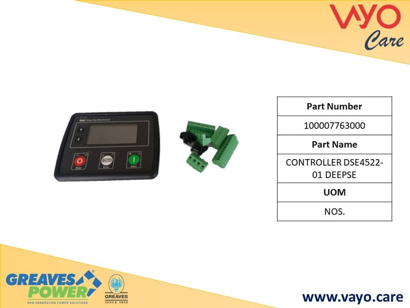 CONTROLLER DSE4522-01 DEEPSE - 100007763000 - GREAVES