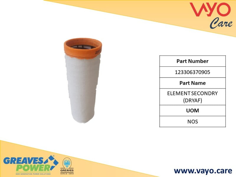 ELEMENT SECONDRY (DRYAF) - 123306370905 - GREAVES