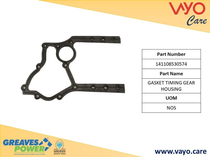 GASKET TIMING GEAR HOUSING - 141108530574 - GREAVES