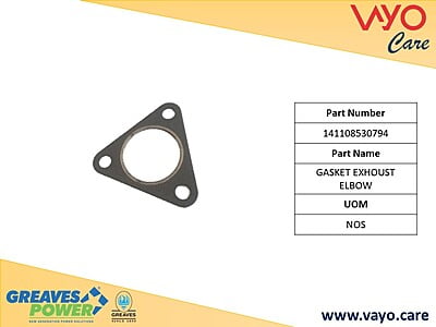 GASKET EXHOUST ELBOW - 141108530794 - GREAVES