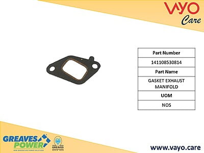 GASKET EXHAUST MANIFOLD - 141108530814 - GREAVES