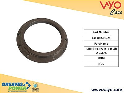CARRIER CR.SHAFT REAR OIL SEAL - 141108531024 - GREAVES