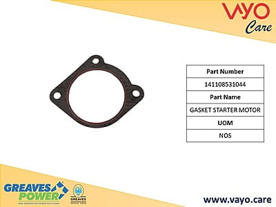 GASKET STARTER MOTOR - 141108531044 - GREAVES