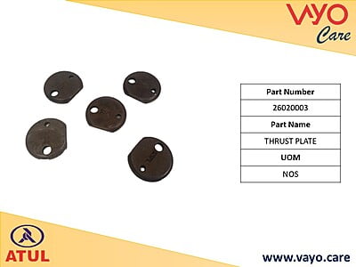 THRUST PLATE - 26020003 - GEM CARGO