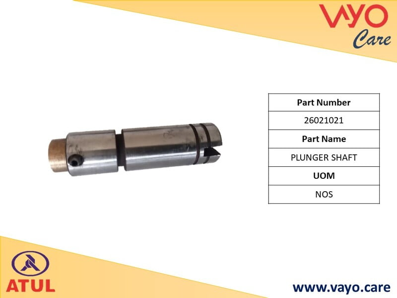 PLUNGER SHAFT - 26021021 - GEM CARGO