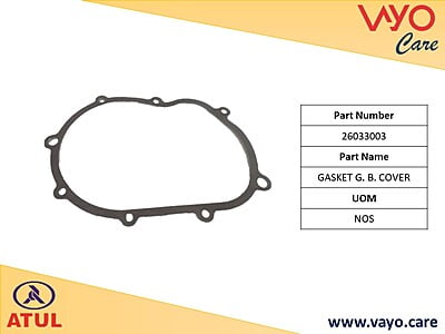 GASKET G. B. COVER - 26033003 - GEM CARGO