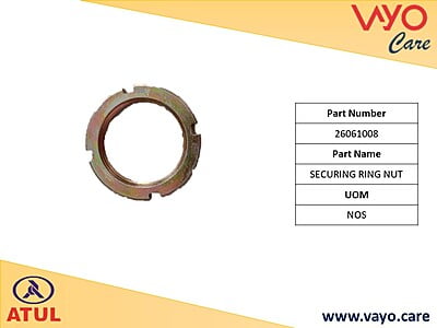 SECURING RING NUT - 26061008 - GEMINI ULTRA