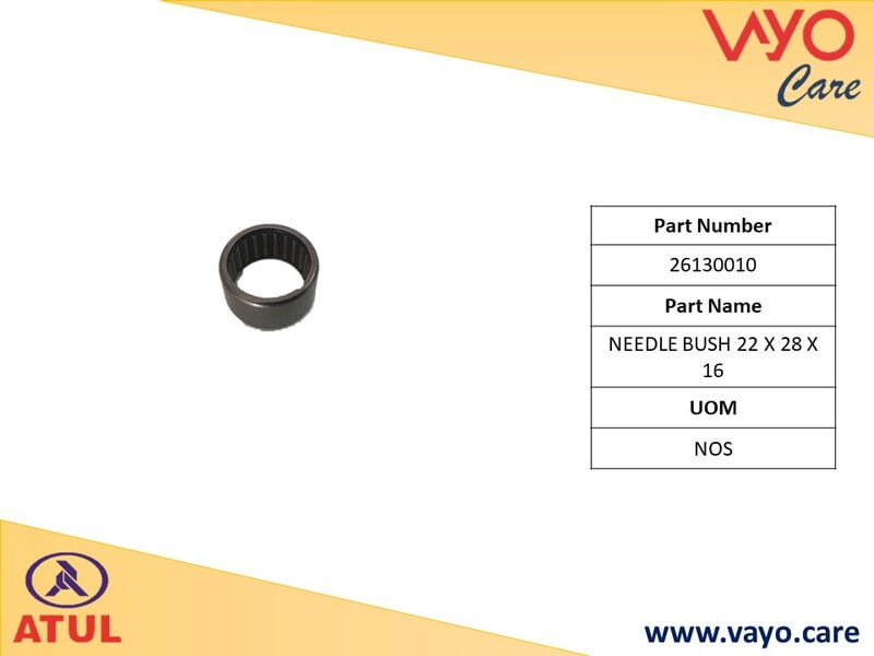 NEEDLE BUSH 22 X 28 X 16 - 26130010 - GEM CARGO