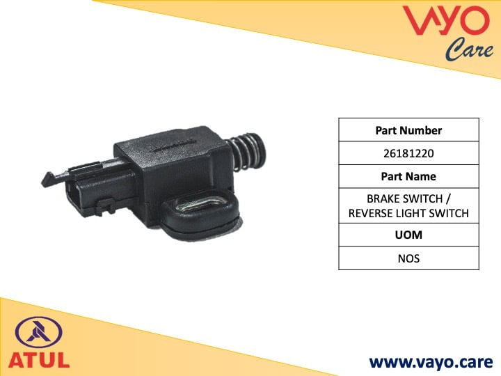 SWITCH, BRAKE PEDAL (WITH COUP - 26181220 - GEMINI ULTRA