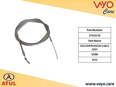 DECOMPRESSION CABLE ASSY. - 27016110 - GEM CARGO
