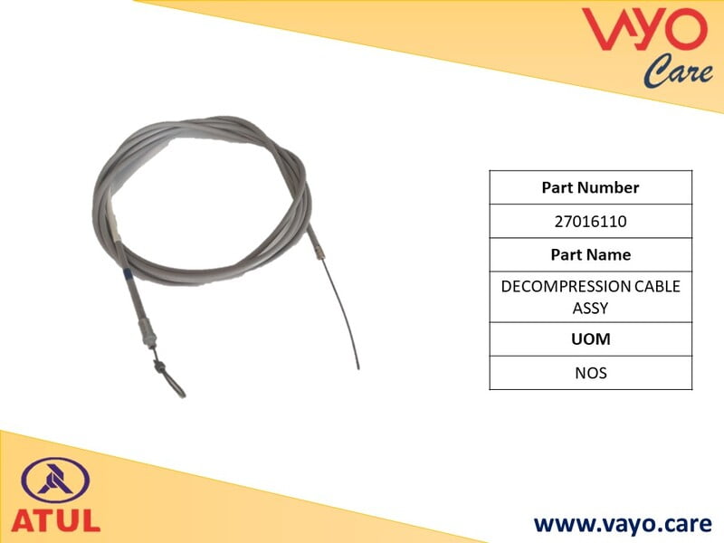 DECOMPRESSION CABLE ASSY. - 27016110 - GEM CARGO
