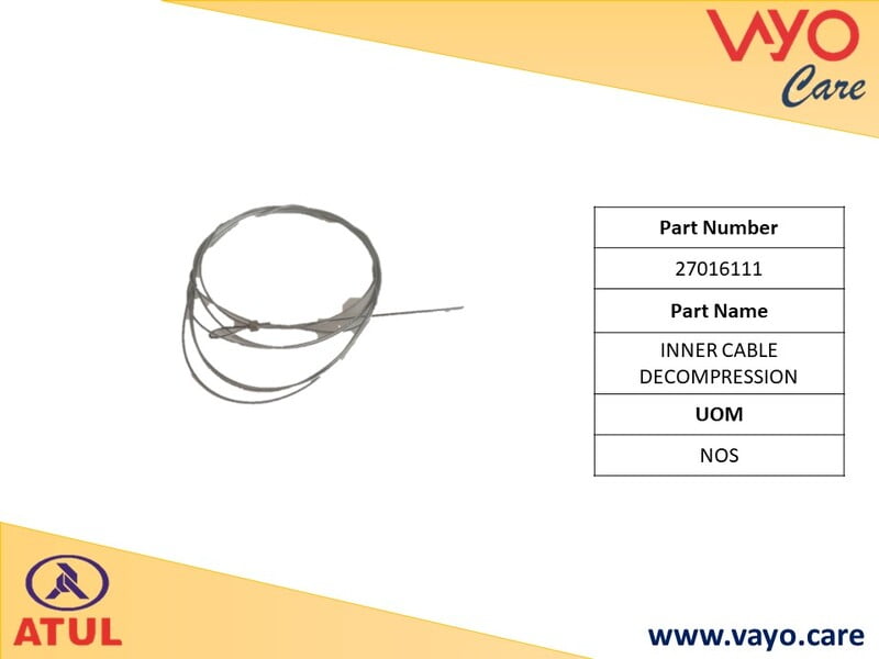 INNER CABLE DECOMPRESSION - 27016111 - GEM CARGO