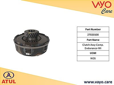 CLUTCH ASSY COMP. ENDURANCE-WI - 27020100 - GEM CARGO