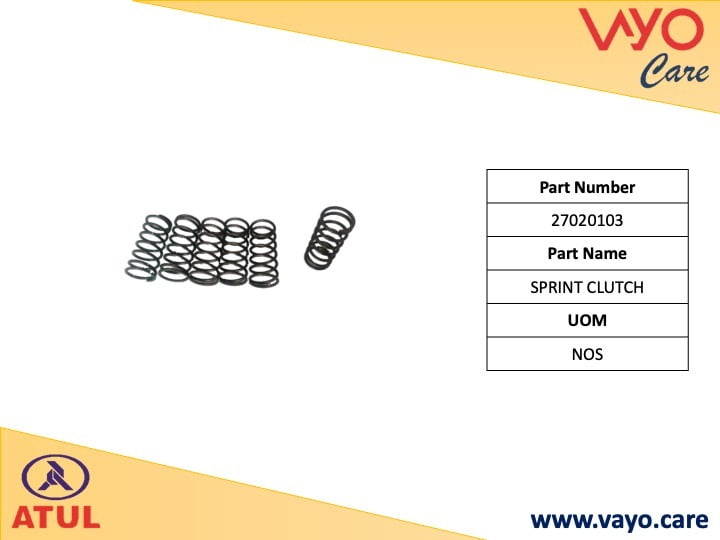 SPRINT CLUTCH - 27020103 - GEM CARGO