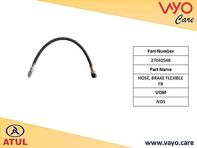 HOSE, BRAKE FLEXIBLE FR - 27040548 - GEM CARGO