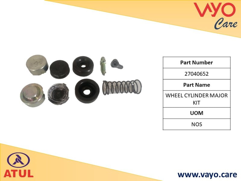 WHEEL CYLINDER MAJOR KIT - 27040652 - GEM CARGO