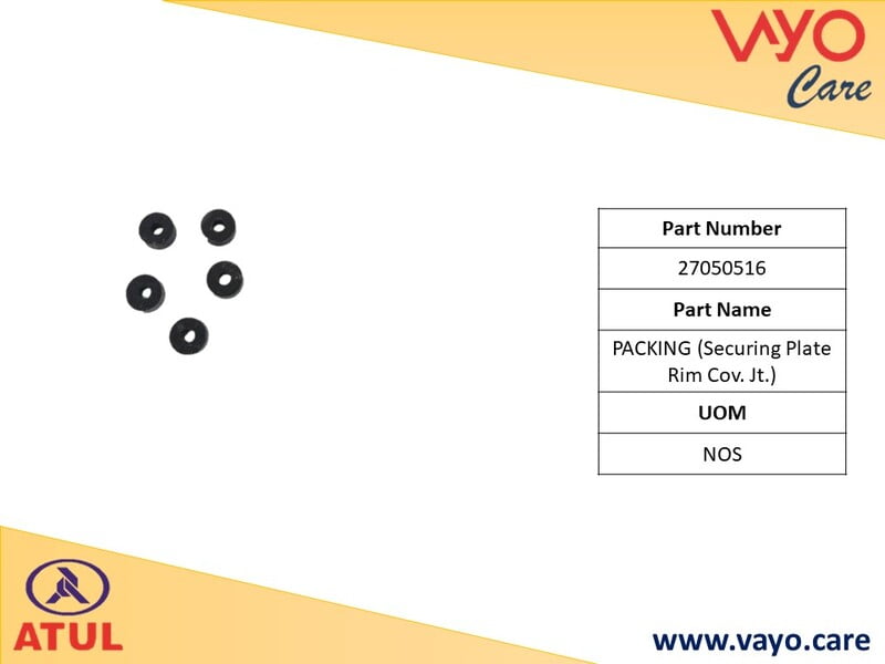 PACKING (SECURING PLATE RIM COV. JT.) - 27050516 - GEM CARGO