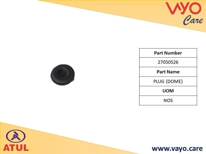 PLUG (DOME) - 27050526 - GEM CARGO
