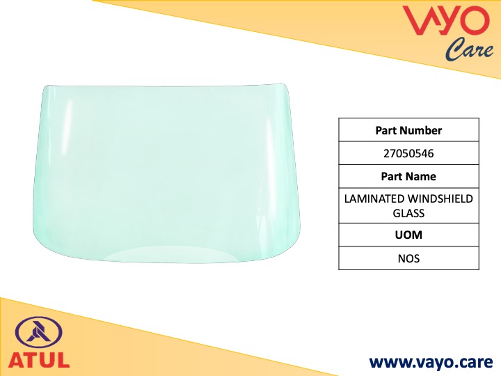 LAMINATED WINDSHIELD GLASS - 27050546 - GEM CARGO