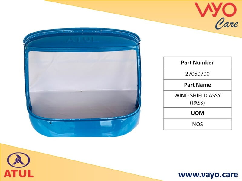 WIND SHIELD ASSY (PASS) - 27050700 - GEMINI ULTRA