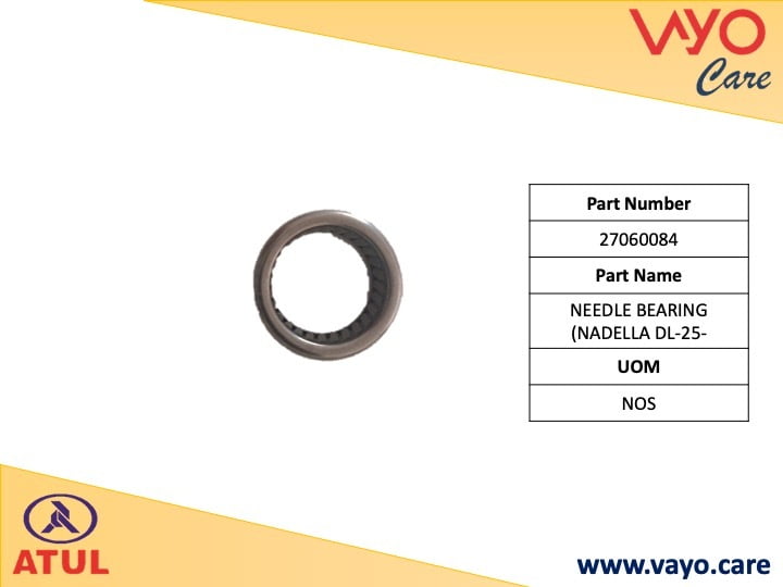 NEEDLE BEARING (NADELLA DL-25-20) - 27060084 - GEM CARGO