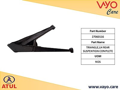 TRIANGLE, LH REAR SUSPENSION
COMPLETE - 27060116 - GEM CARGO