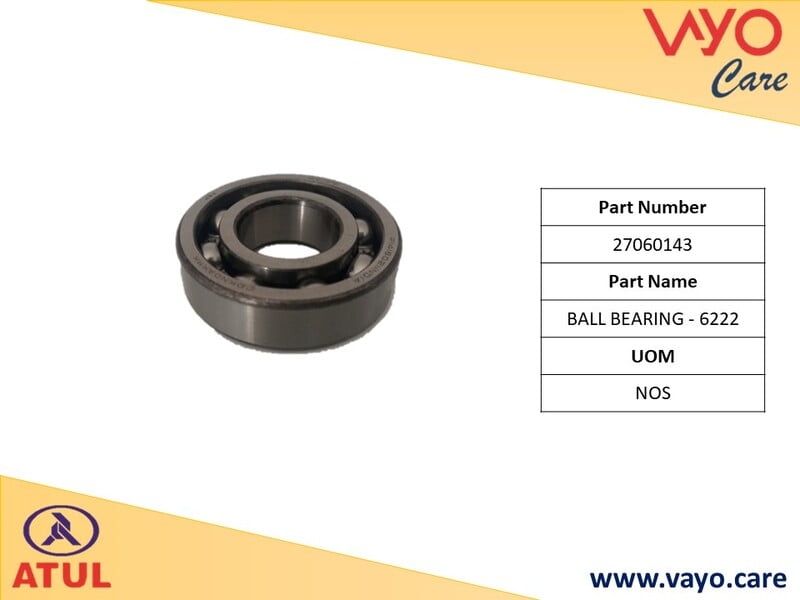 BALL BEARING - 6222 - 27060143 - GEM CARGO
