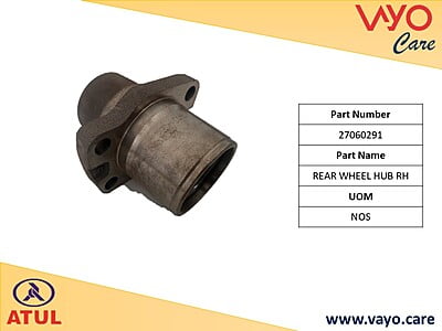 REAR WHEEL HUB RH - 27060291 - GEM CARGO