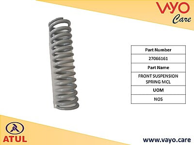 FRONT SUSPENSION SPRING MCL - 27066161 - GEM CARGO