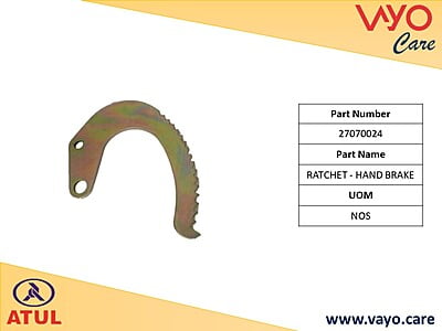 RATCHET - HAND BRAKE - 27070024 - GEM CARGO