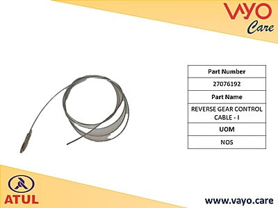REVERSE GEAR CONTROL CABLE - INNER - 27076192 - GEM CARGO