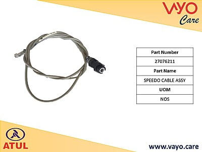 SPEEDO CABLE ASSY - 27076211 - GEM CARGO