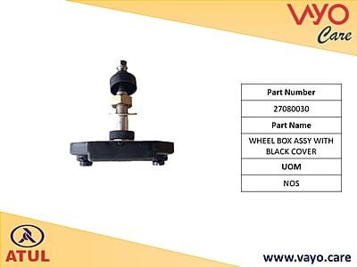 WHEEL BOX ASSY WITH BLACK COVE - 27080030 - GEM CARGO
