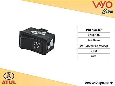 SWITCH, WIPER MOTOR - 27080116 - GEM CARGO