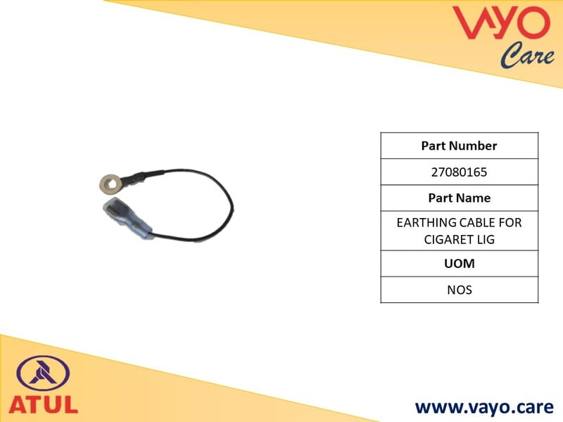 EARTHING CABLE FOR CIGARET LIG - 27080165 - GEM CARGO