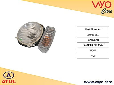 LAMP FR RH ASSY - 27080181 - GEM CARGO