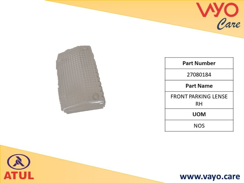 FRONT PARKING LENSE RH - 27080184 - GEMINI ULTRA