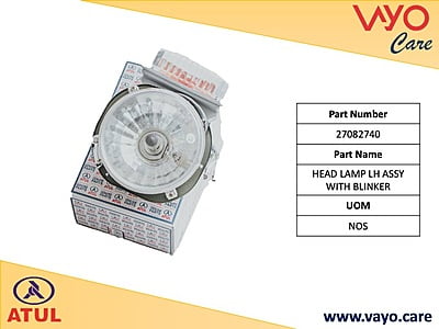 HEAD LAMP LH ASSY WITH BLINKER - 27082740 - GEMINI ULTRA