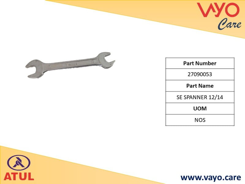 SE SPANNER 12/14 - 27090053 - GEM CARGO