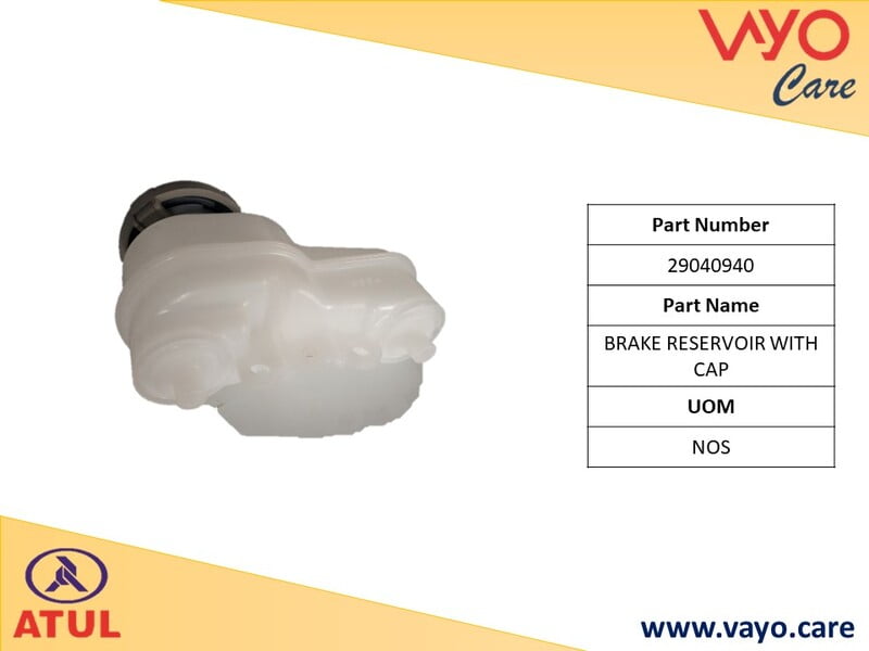 BRAKE RESERVOIR WITH CAP - 29040940 - GEMINI ULTRA