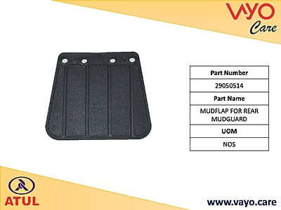 MUDFLAP FOR REAR MUDGUARD - 29050514 - GEMINI ULTRA