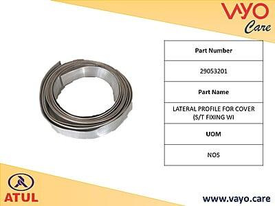 LATERAL PROFILE FOR COVER (S/T FIXING WI - 29053201 - GEMINI ULTRA