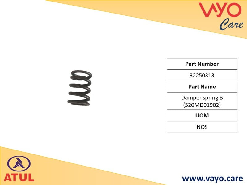DAMPER SPRING B (520MD01902) - 32250313 - GEMINI ULTRA