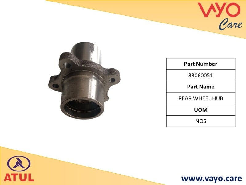REAR WHEEL HUB - 33060051 - GEMINI ULTRA