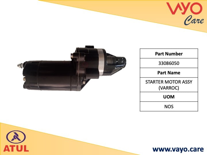 STARTER MOTOR ASSY (VARROC) - 33086050 - GEMINI ULTRA