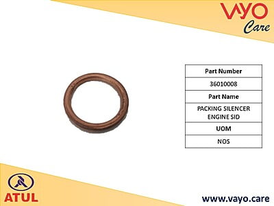 PACKING SILENCER ENGINE SID - 36010008 - GEMINI ULTRA