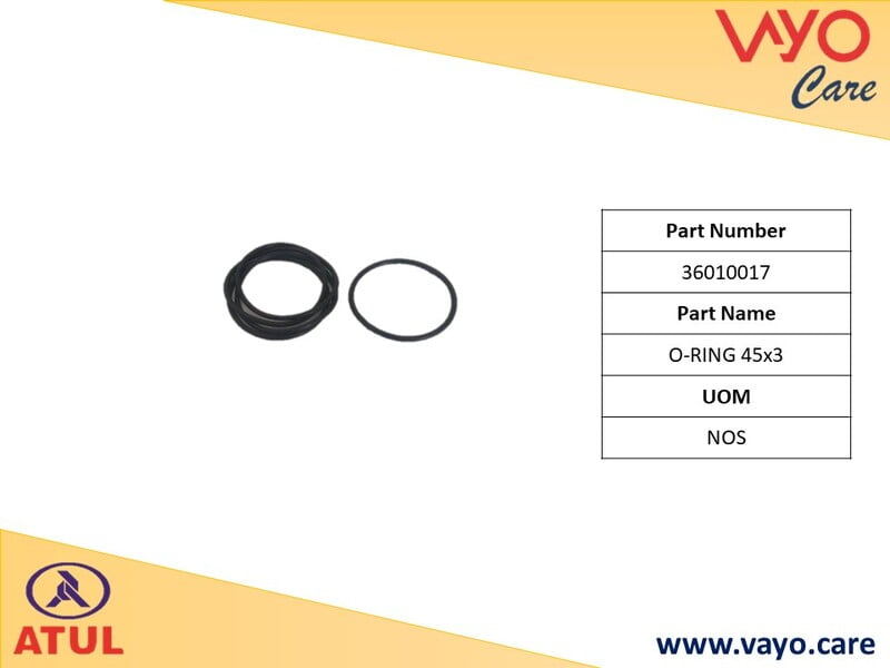 O-RING 45X3 - 36010017 - GEMINI ULTRA