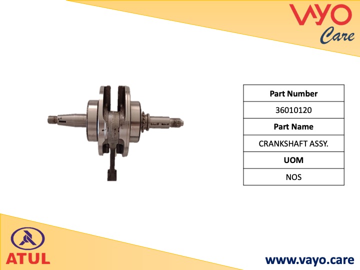 CRANKSHAFT ASSY. - 36010120 - GEMINI ULTRA