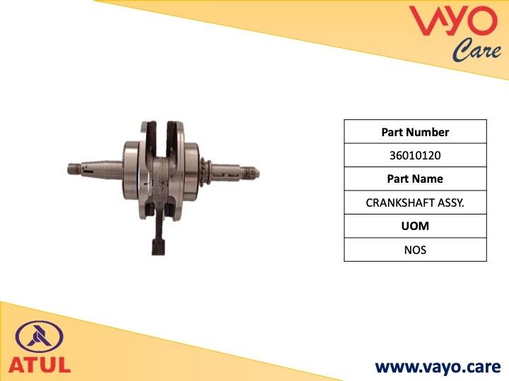 CRANKSHAFT ASSY. - 36010120 - GEMINI ULTRA