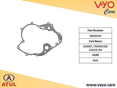 GASKET, CRANKCASE COVER, RH - 36010144 - GEMINI ULTRA